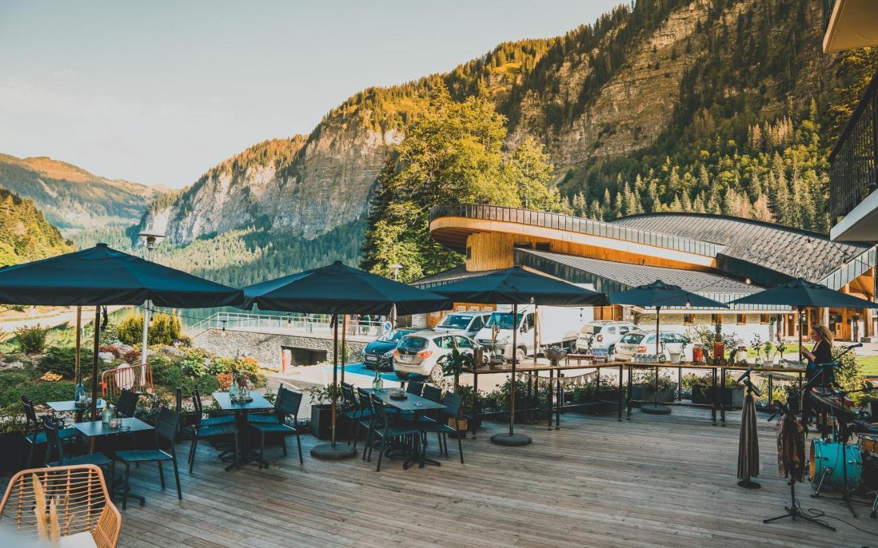 Hotel Du Lac Montriond Bagian luar foto