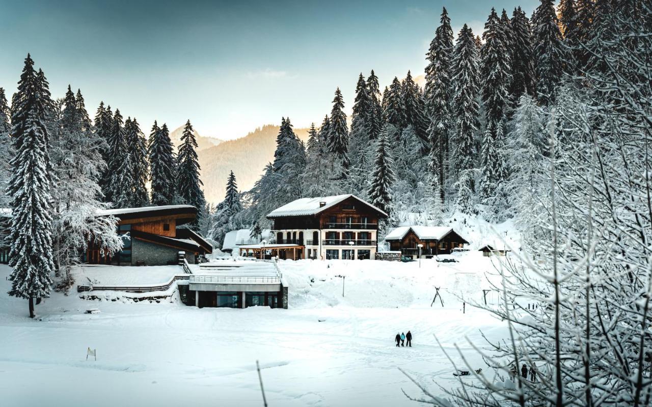 Hotel Du Lac Montriond Bagian luar foto