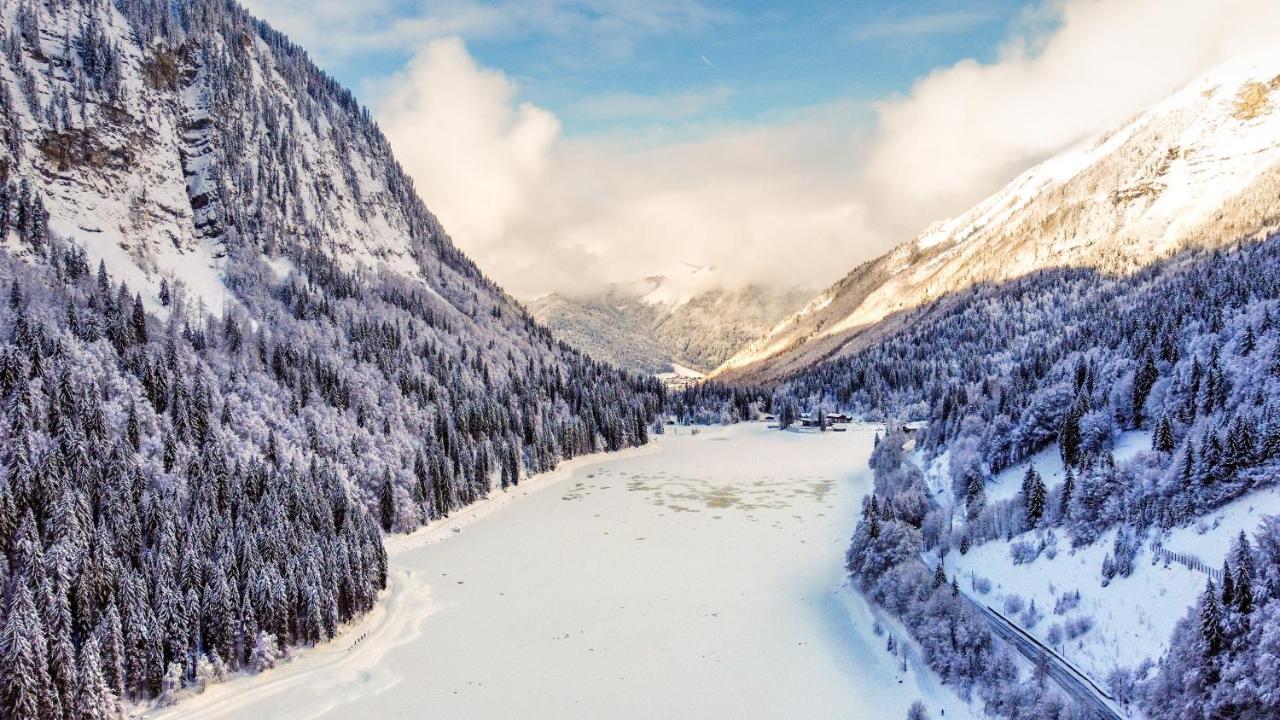 Hotel Du Lac Montriond Bagian luar foto